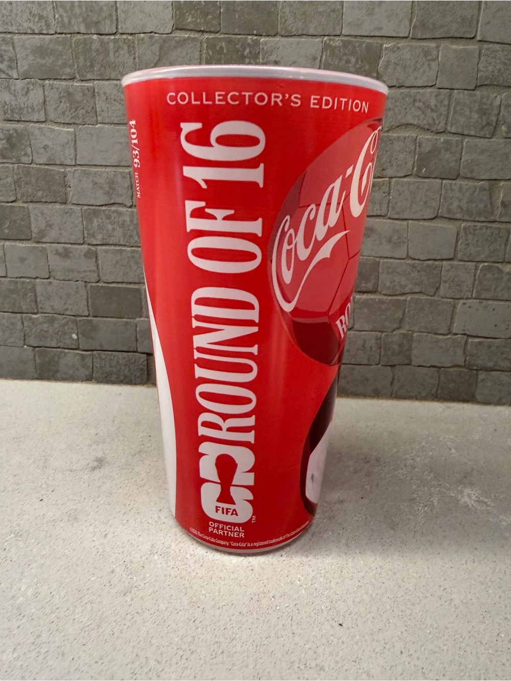 FIFA 2026 Coca-ColaCollector's Edition 'Round of 16' Cup